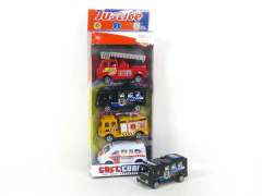 Free Wheel Fire Engine(4in1) toys