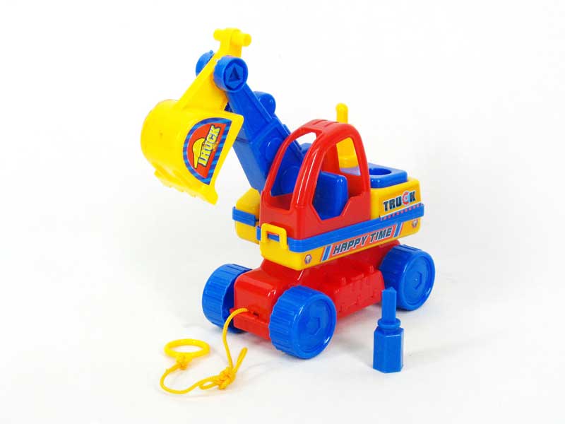 Free Wheel Construction Truck toys