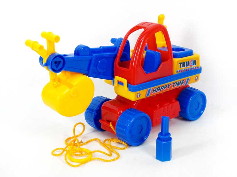 Free Wheel Construction Truck toys