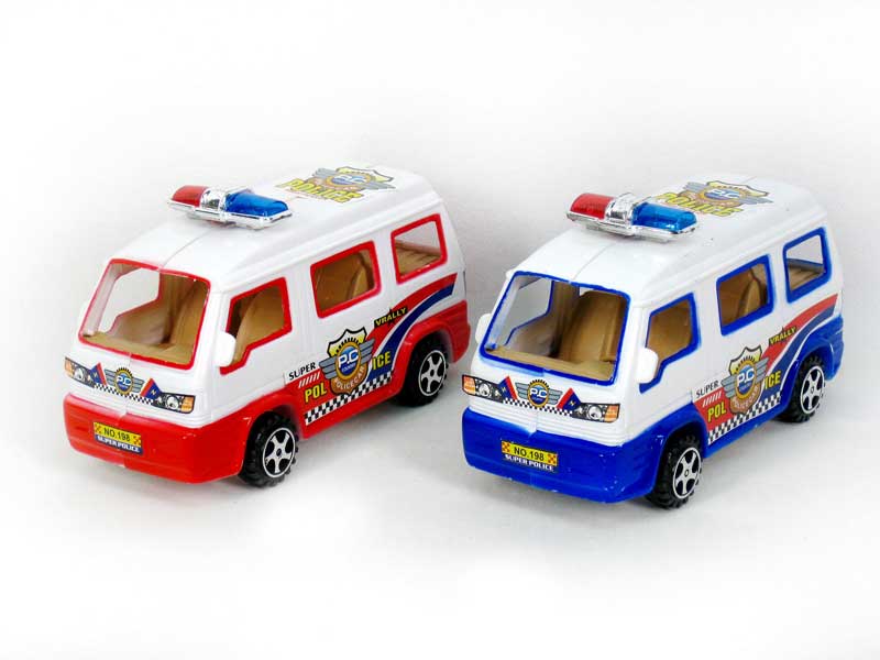 Free Wheel Police Car(2C) toys