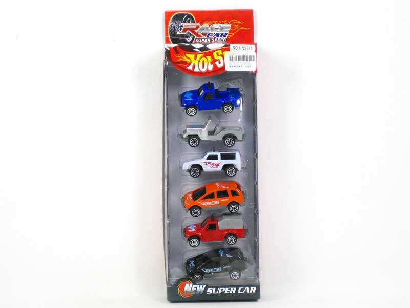 Free Wheel Car(6in1) toys