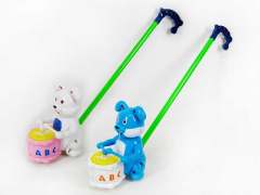 Push Drum Rabbit W/L(2C) toys