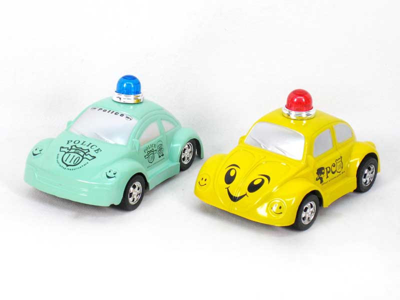 Free Wheel Police Car(2S2C) toys