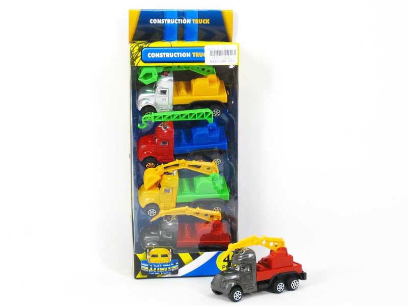 Free Wheel Construction Truck(4in1) toys