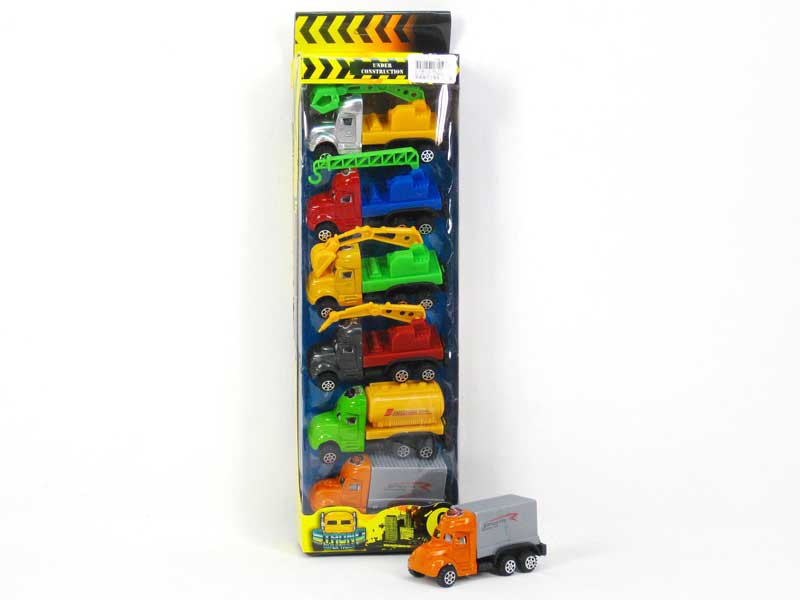 Free Wheel Construction Truck(6in1) toys