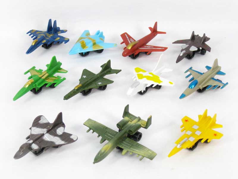 Free Wheel Airplane(12in1) toys