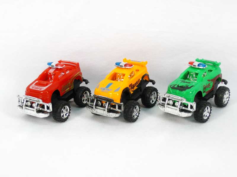 Free Wheel Cross-country Police Car(6S toys