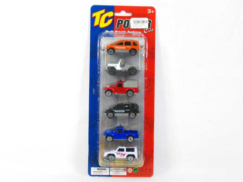 Free Wheel Car(6in1) toys