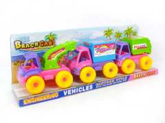 Free Wheel Construction Truck(3in1) toys