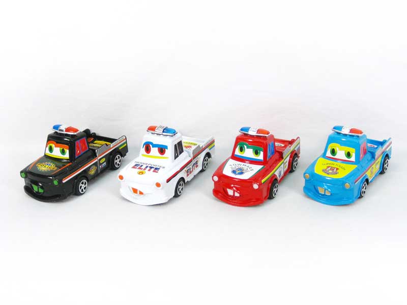 Free Wheel Police Car(4in1) toys