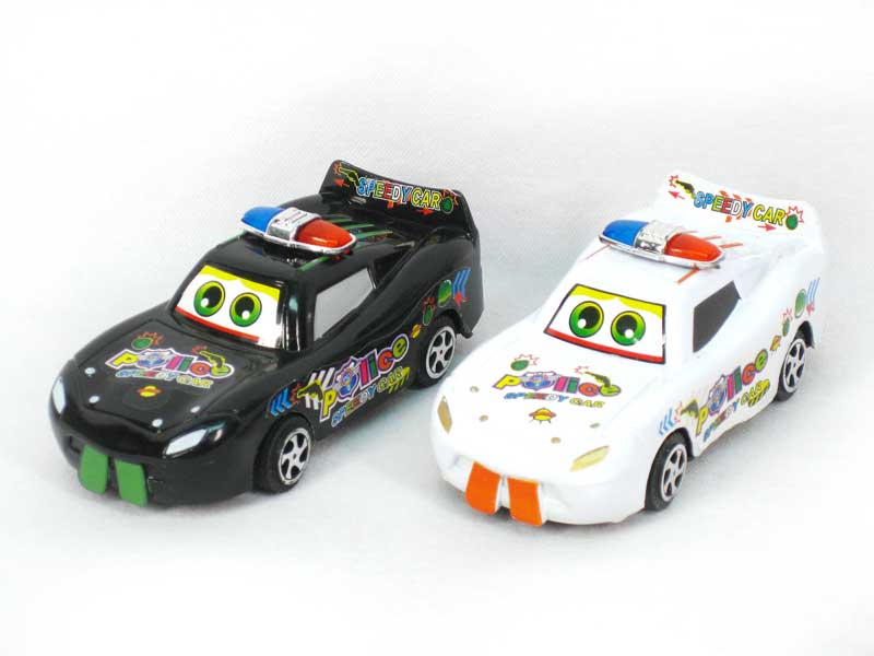 Free Wheel Police Car(2in1) toys