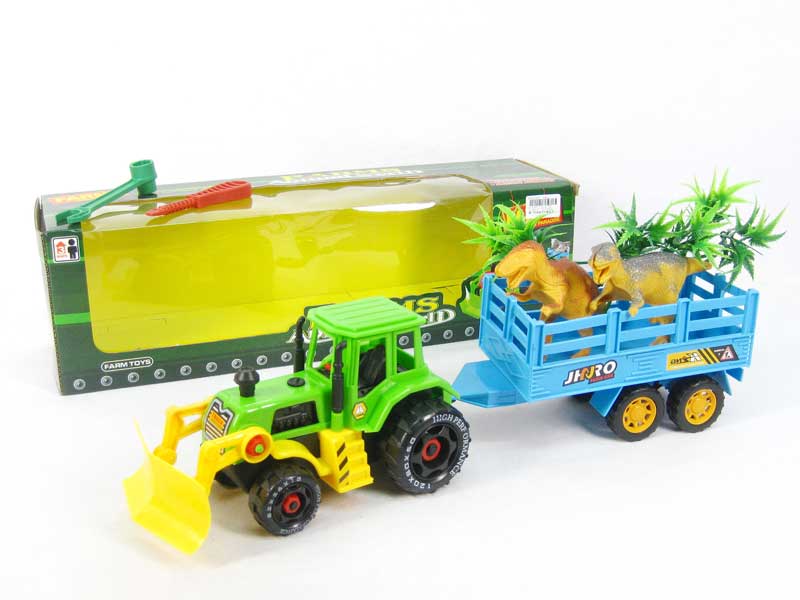 Free Wheel Tractor toys