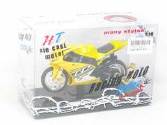 Die Cast Motorcycle Free Wheel W/M(4C) toys