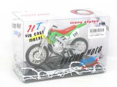 Die Cast Motorcycle Free Wheel W/M(4S4C) toys