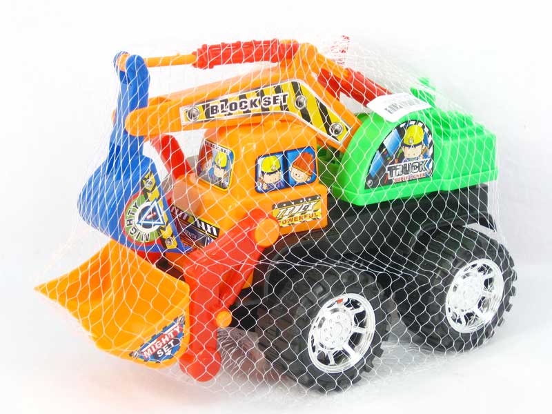 Free Wheel Construction Truck toys