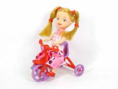 Free Wheel Trike & Doll toys