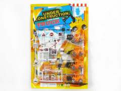 Free Wheel Construction Truck Set