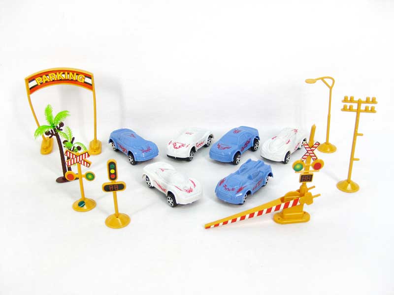 Free Wheel Car(6in1) toys