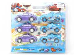 Free Wheel Car(6in1) toys