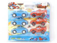 Free Wheel Car(6in1) toys