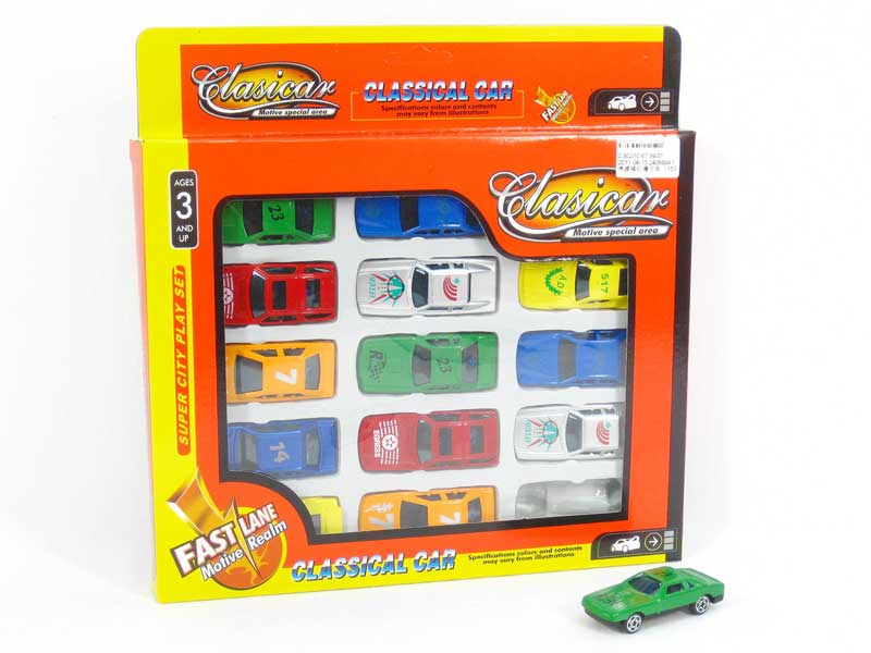 Free Wheel Car(15in1) toys