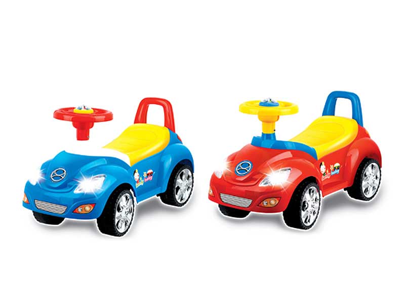 Free Wheel  Baby Car W/M(2C) toys