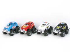 Free Wheel Cross-country Police Car(4in1) toys