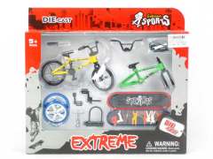 Die Cast Bike & Scooter Free Wheel(6C)