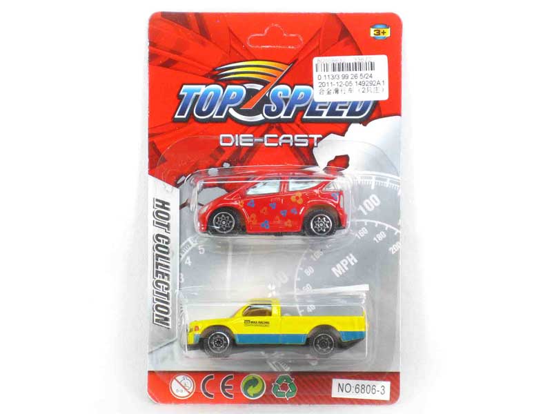 Die Cast Car Free Wheel(2in1) toys