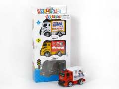 Free Wheel Construction Truck(3in1) toys