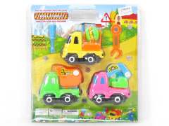 Free Wheel Construction Truck(3in1) toys