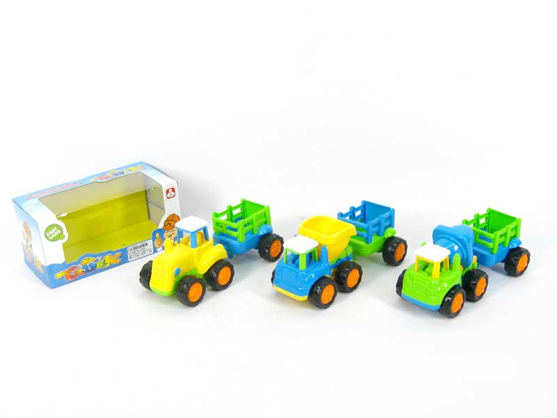 Free Wheel Construction Truck(3S) toys