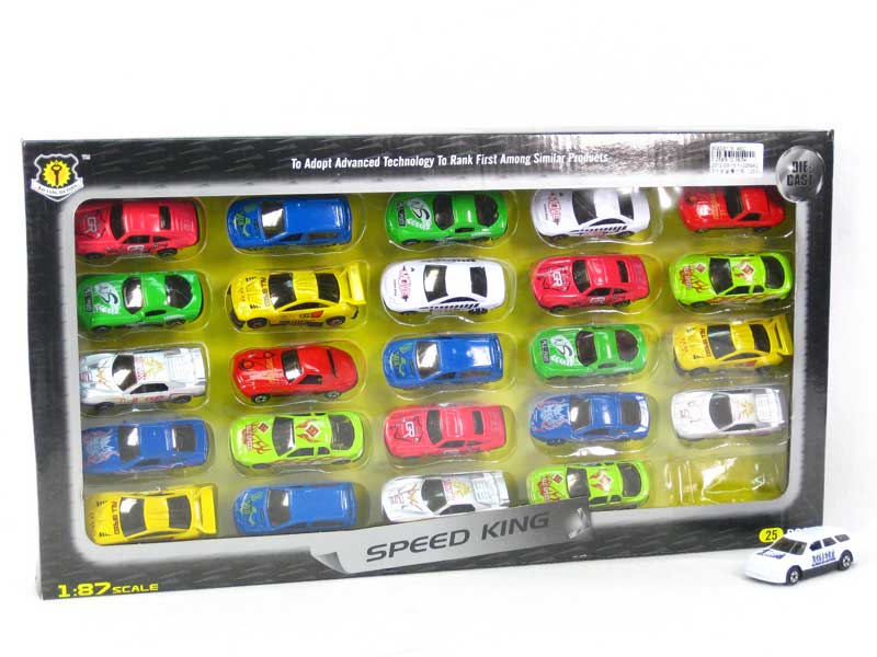 3inch Die Cast Car Free Wheel(25in1) toys