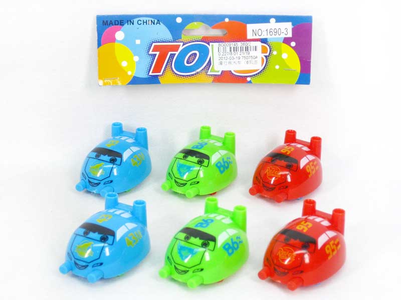 Free Wheel Block Car(6in1) toys