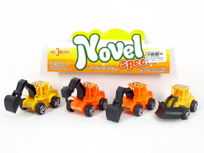 Free Wheel Construction Truck(4in1) toys