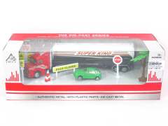 Die Cast Oil Tanker Set Free Wheel toys