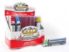 Die Cast Oil Tanker Free Wheel(24in1)