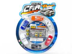 Die Cast Car Free Wheel(6in1)