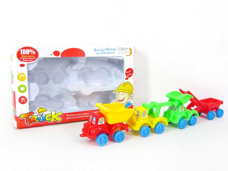 Free Wheel Construction Truck toys