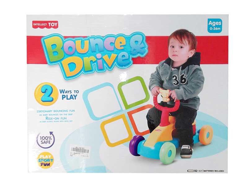 Freewheel Baby Car W/M toys