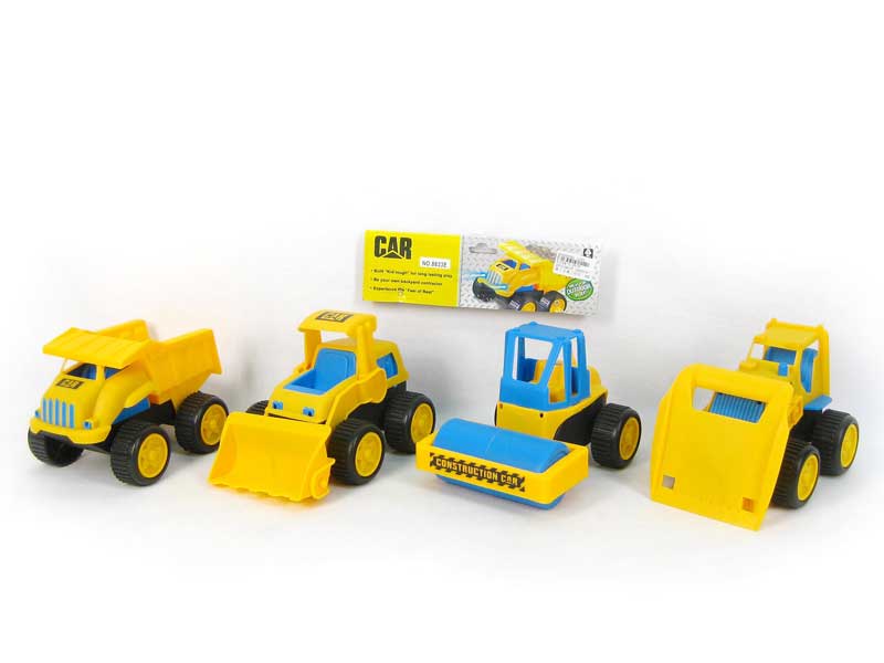 Free Wheel Construction Truck(4S) toys