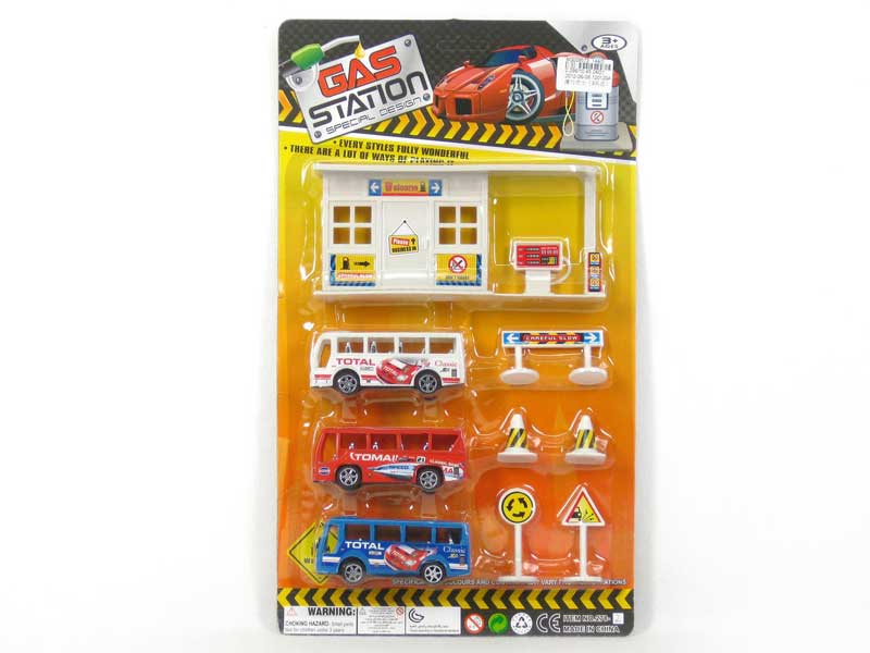 Free Wheel Bus(3in1) toys