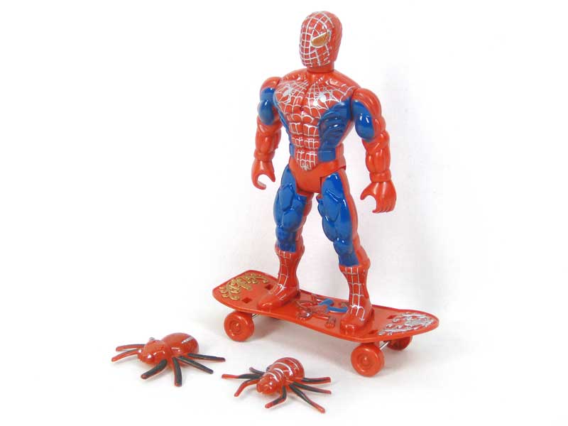 Scooter & Spider Man W/L toys