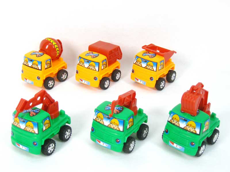 Free Wheel Construction Truck(6S) toys