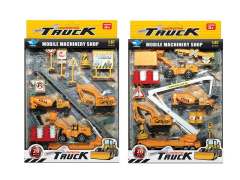 Free Wheel Construction Truck Set(2S)