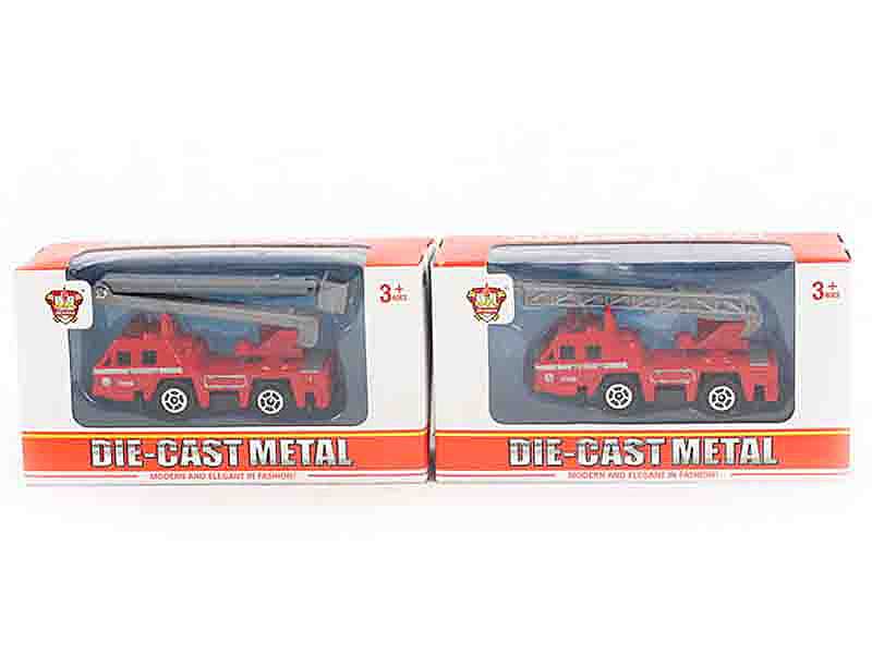 Die Cast Fire Engine Free Wheel(2S) toys