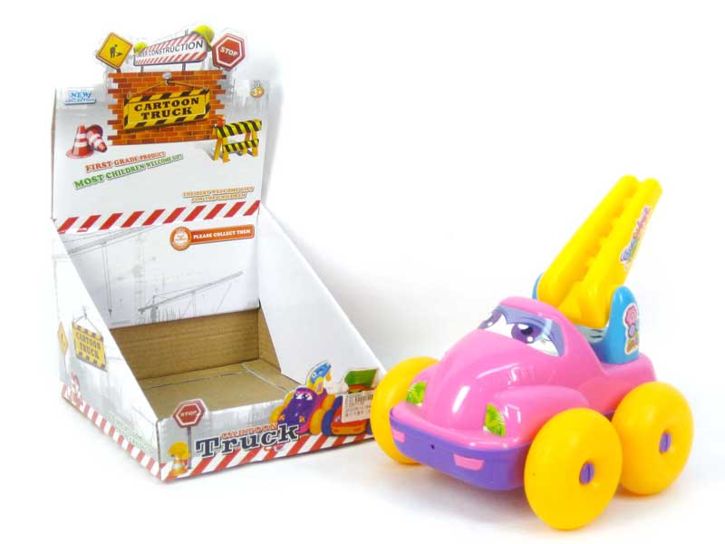Free Wheel Cartoon Car(3S) toys