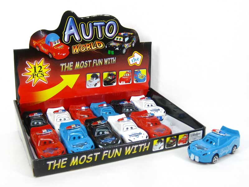 Free Wheel Police Car(12in1) toys