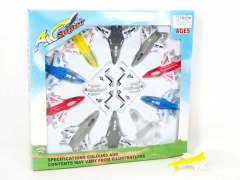 Free Wheel Airplane(10in1) toys