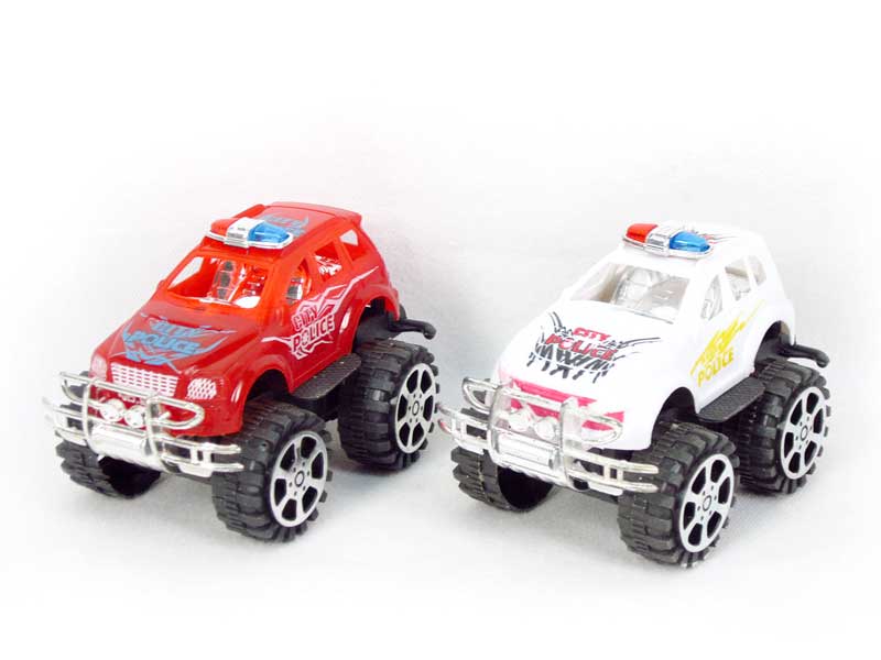 Free Wheel Police Car(2in1) toys